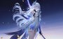 AI 绘画《原神》丝柯克冰晶战衣奇幻剑士