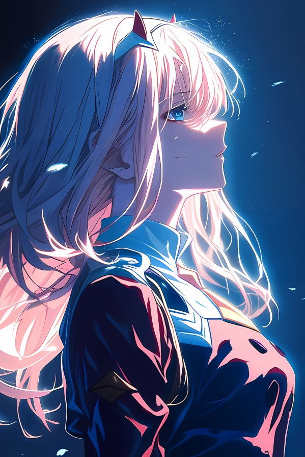 零二（02）高清壁纸 · DARLING in the FRANXX 女主角4K电脑桌面图