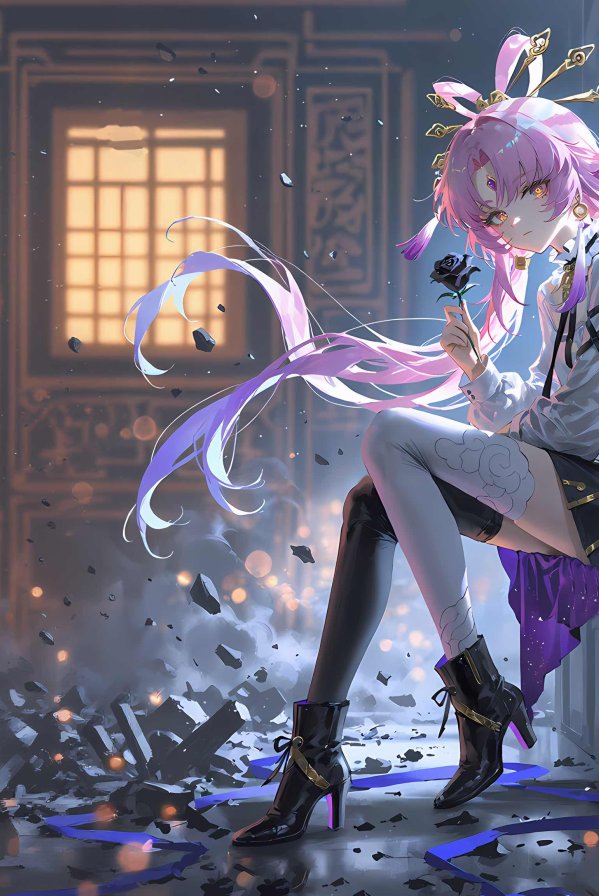 《崩坏：星穹铁道》符玄 4K唯美插画级电脑壁纸下载