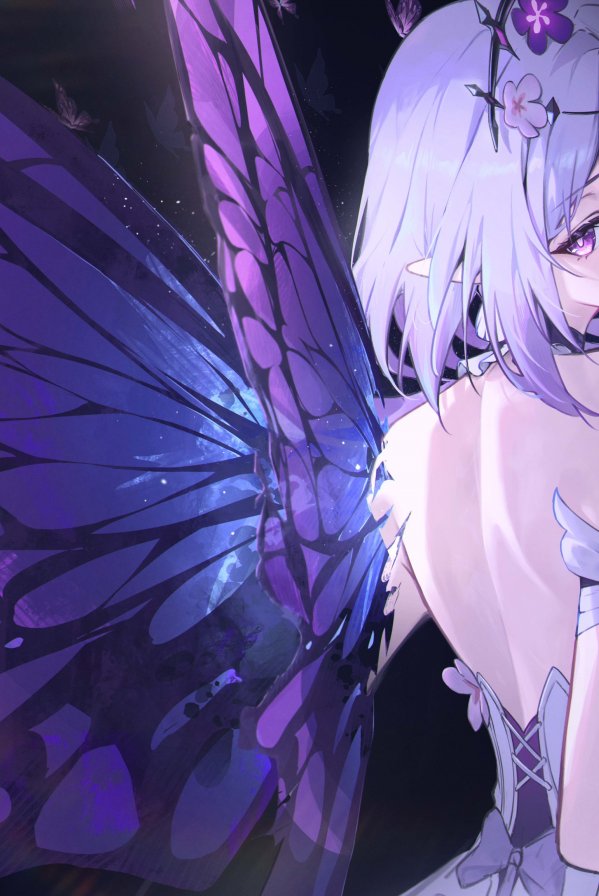 《崩坏：星穹铁道》遐蝶Hypnos Butterfly 4K唯美电脑壁纸