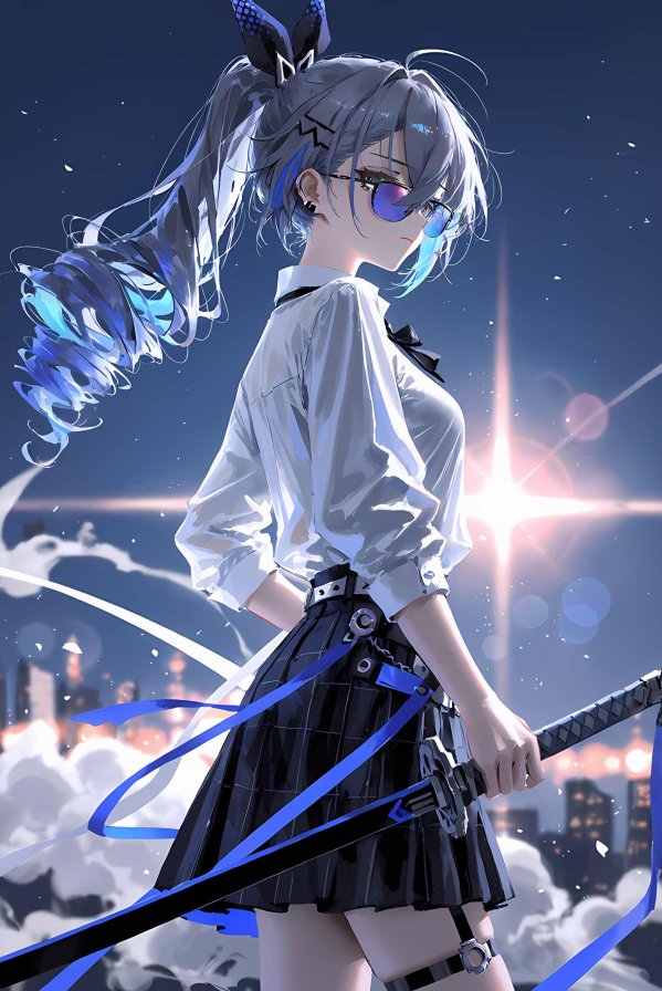 《崩坏：星穹铁道》银狼Silver Wolf 4K电脑壁纸 | 都市奇幻异能者