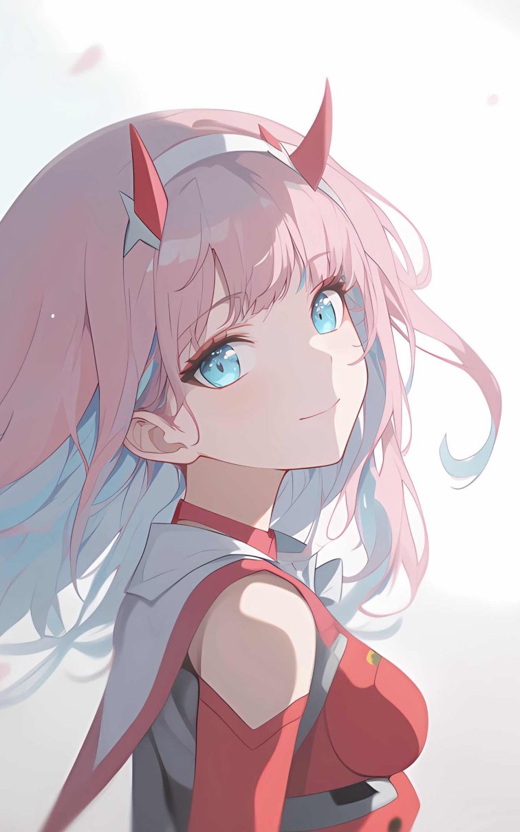 DARLING in the FRANXX 零二 4K 侧颜动漫壁纸