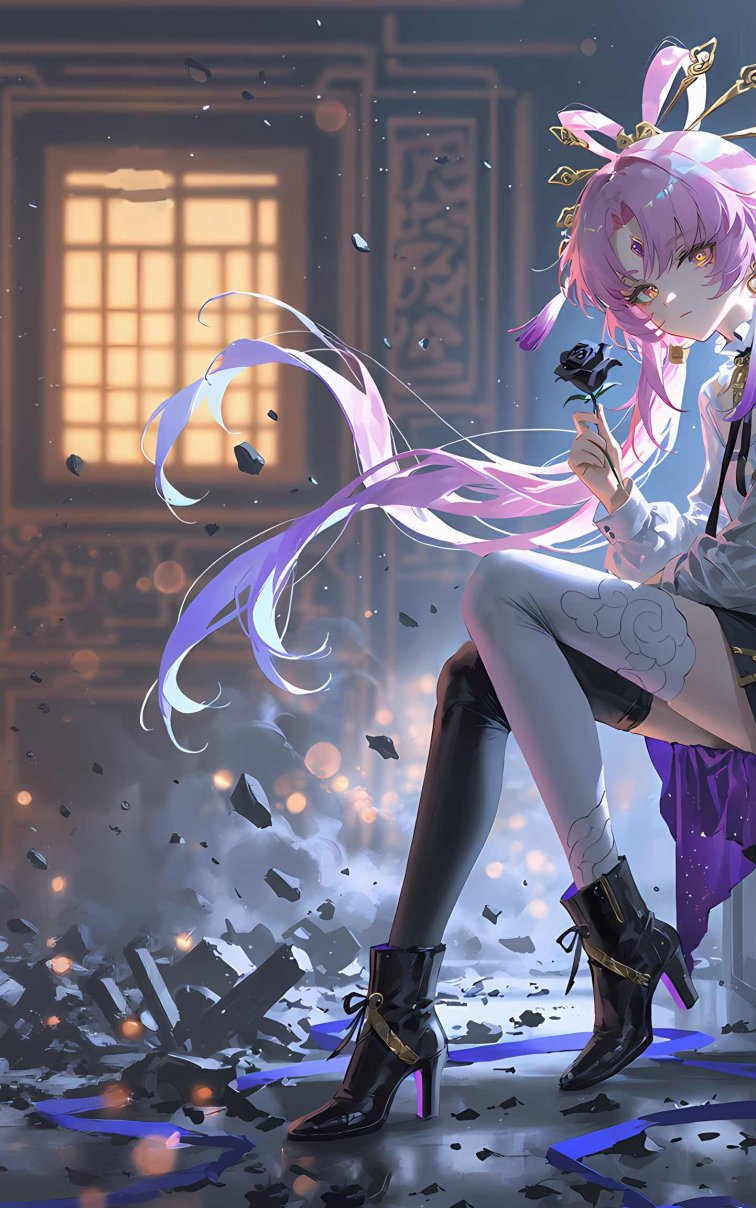 《崩坏：星穹铁道》符玄 4K唯美插画级电脑壁纸下载