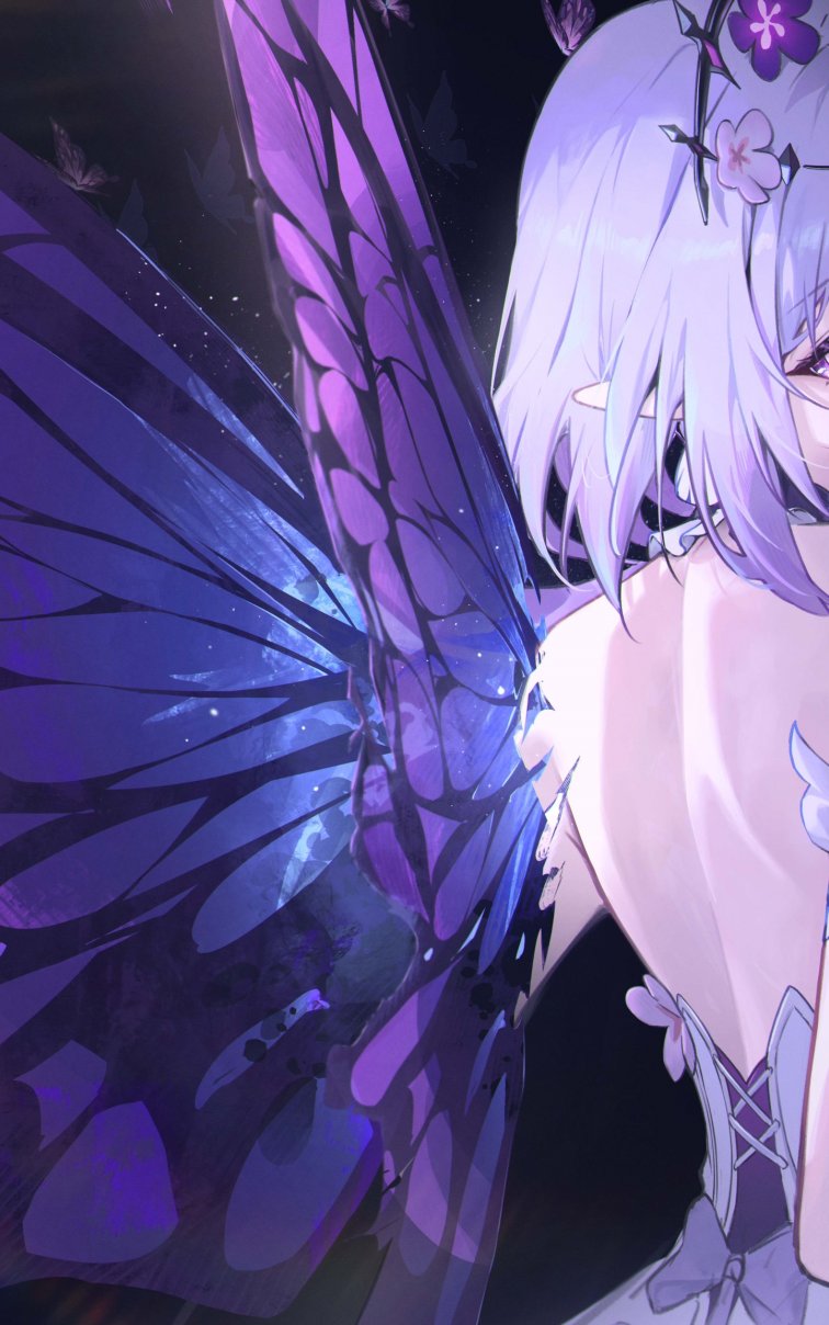 《崩坏：星穹铁道》遐蝶Hypnos Butterfly 4K唯美电脑壁纸