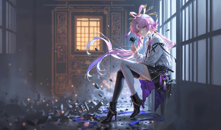 《崩坏：星穹铁道》符玄 4K唯美插画级电脑壁纸下载