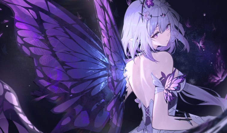 《崩坏：星穹铁道》遐蝶Hypnos Butterfly 4K唯美电脑壁纸