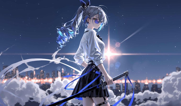 《崩坏：星穹铁道》银狼Silver Wolf 4K电脑壁纸 | 都市奇幻异能者
