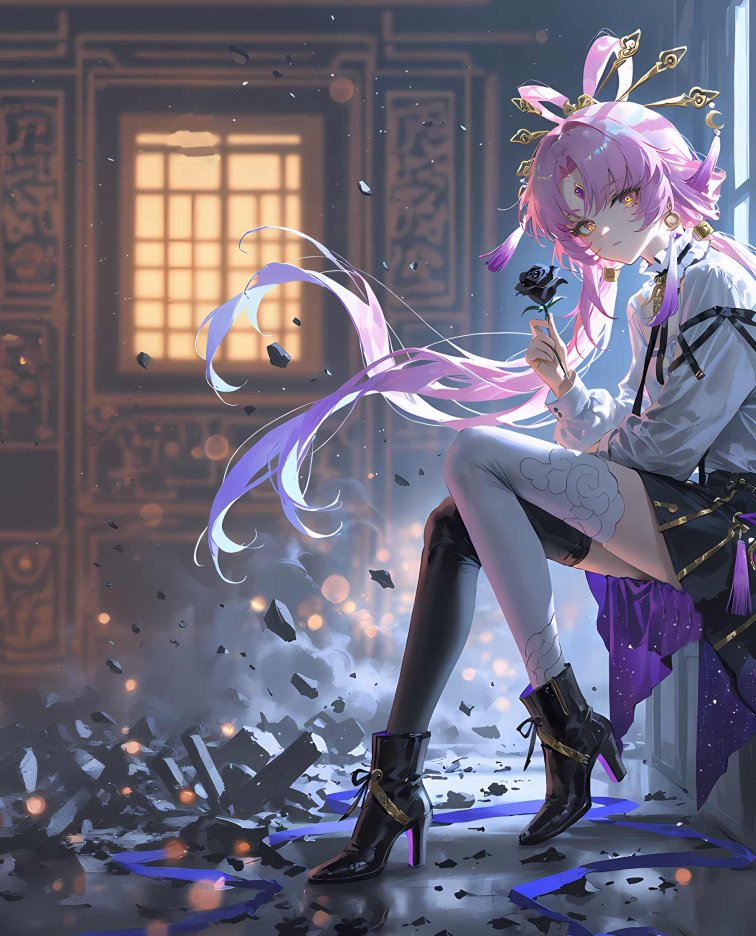《崩坏：星穹铁道》符玄 4K唯美插画级电脑壁纸下载