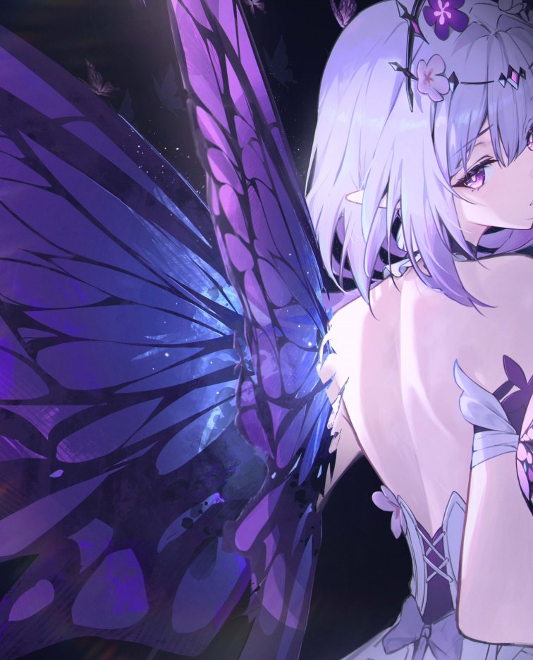 《崩坏：星穹铁道》遐蝶Hypnos Butterfly 4K唯美电脑壁纸