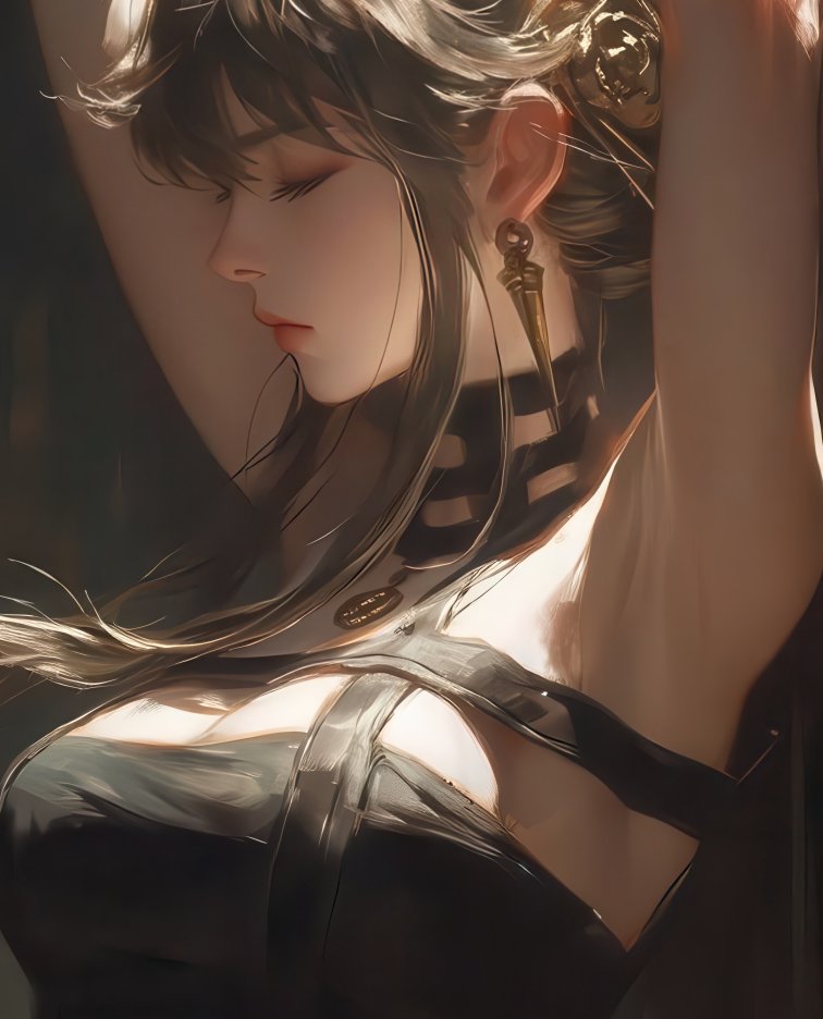 《间谍×过家家》约尔·福杰 4K唯美手机壁纸 | 冷艳杀手温柔一面